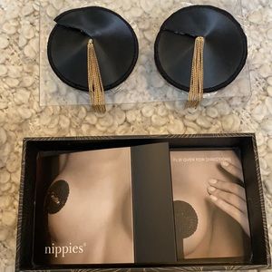 Bristols Six Nippies GOLD Couture Nipple Pasties